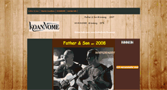 Desktop Screenshot of koannome.de