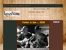 Tablet Screenshot of koannome.de